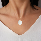 Chubby Mini Drop Pendant - Breast Milk Jewelry