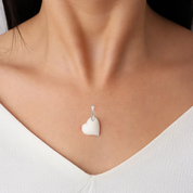 Heart Pendant - Breast Milk Jewelry