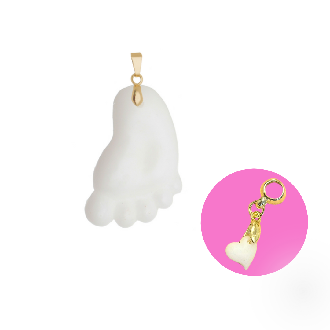 Breast Milk Jewelry Pendent - 2 Jewels in 1 Kit