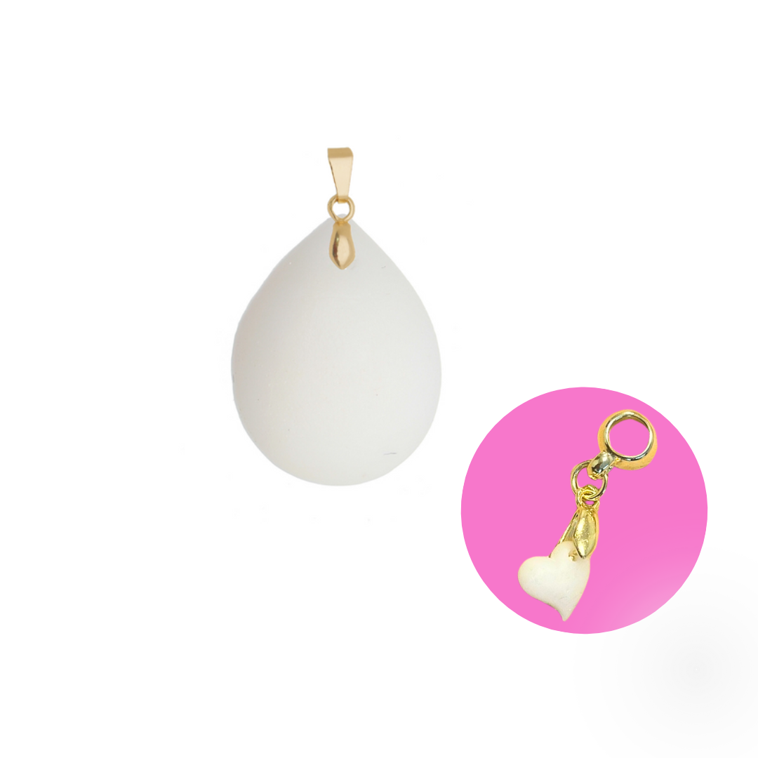 Breast Milk Jewelry Pendent - 2 Jewels in 1 Kit